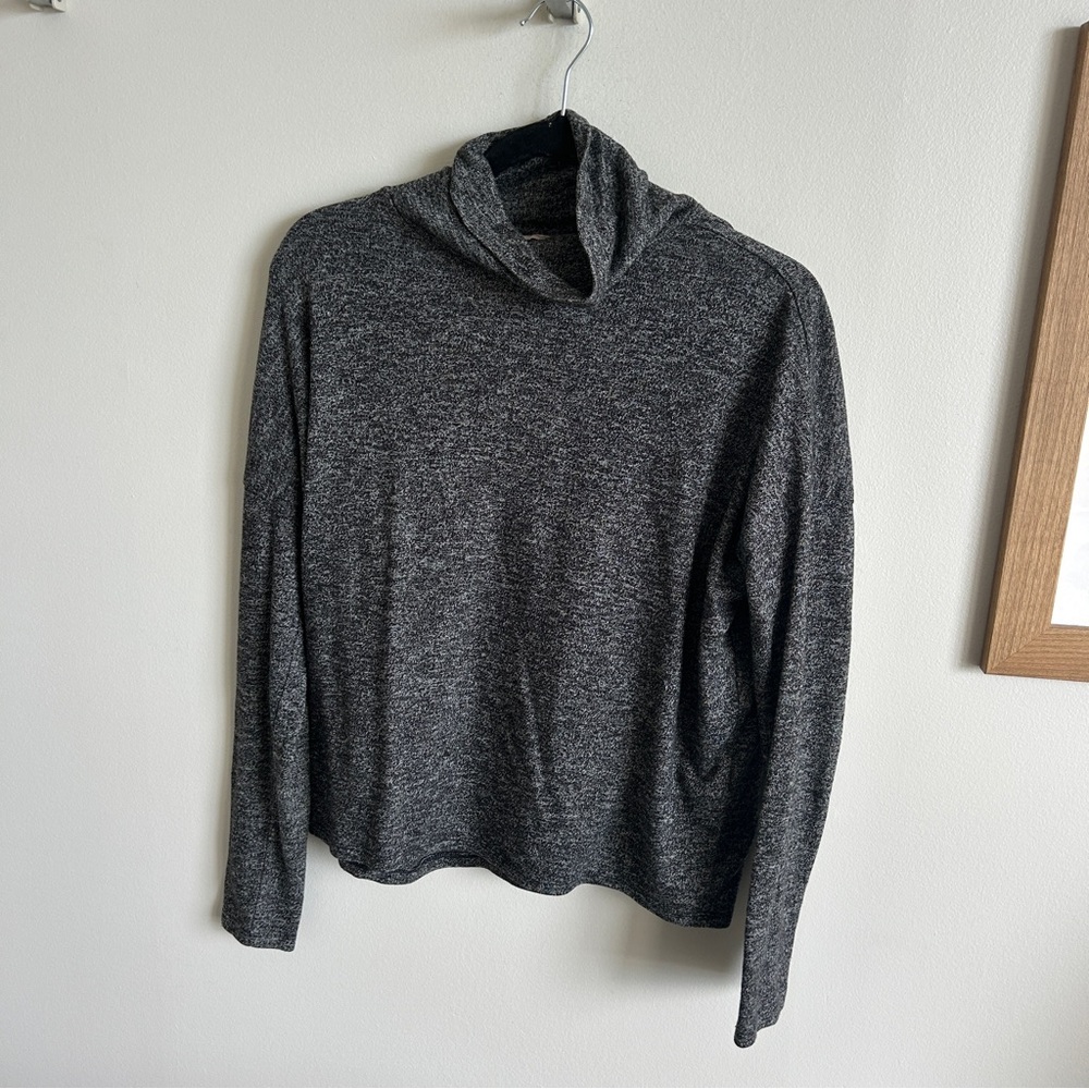 Forever 21 Gray Cowl Neck Sweater
